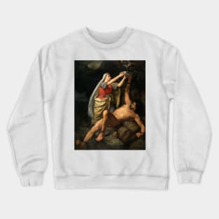 Loke and Sigyn by Marten Eskil Winge Crewneck Sweatshirt